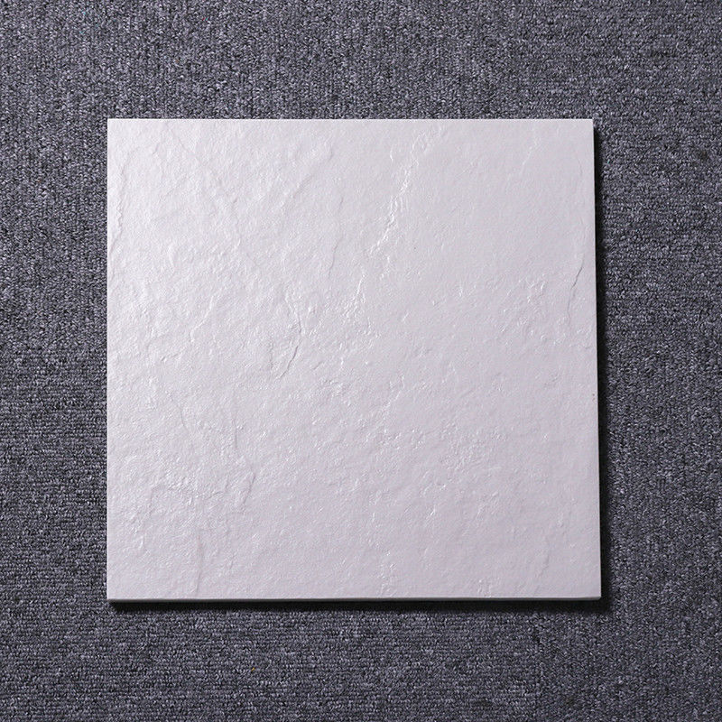 Ladrilho de piso de porcelana rústica resistente ao deslizamento, azulejos de banheiro mate 600x600